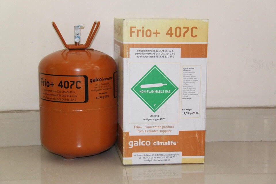 Gas lạnh Frio 407C 11.35 kg - Thành Đạt