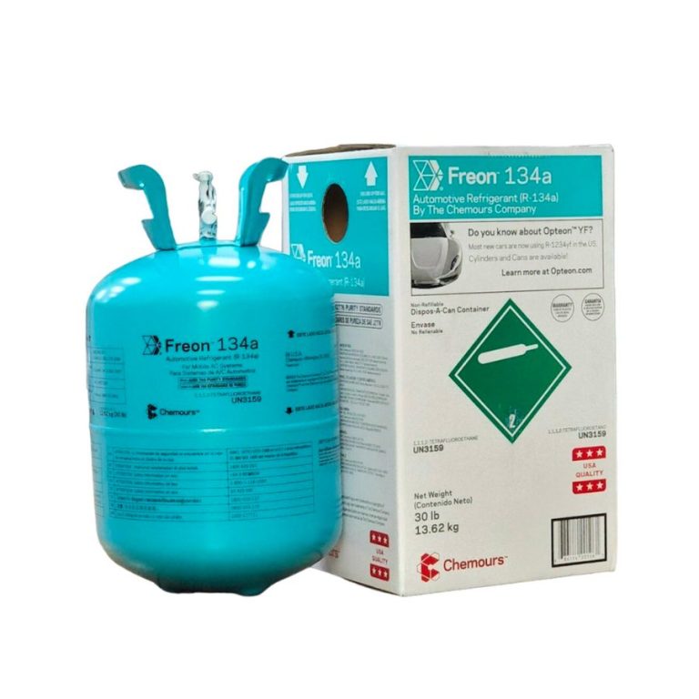 Gas lạnh R134A Chemours Freon Trung Quốc 13.6 KG là sản phẩm chất lượng cao, được ứng dụng rộng rãi trong ngành công nghiệp làm lạnh và điều hòa không khí. 