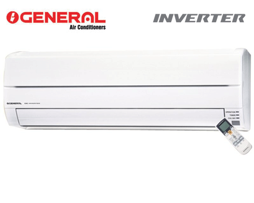 Máy lạnh General ASGA09J là dòng Inverter công suất 1 ngựa tiết kiệm điện với các tính năng:  Chức năng làm lạnh 1 chiều, hút ẩm cho phòng có thể tích dưới 40m3