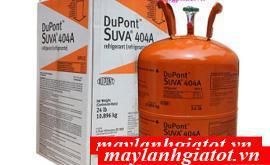 Phân phối gas lạnh Dupont Suva R404A