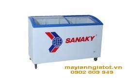 Tủ đông kính cong SANAKY VH-402KW 2 ngăn đông và mát
