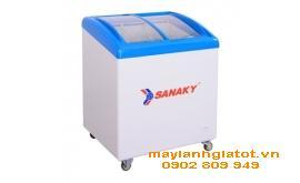 Tủ đông mặt kính cong Sanaky VH-282K